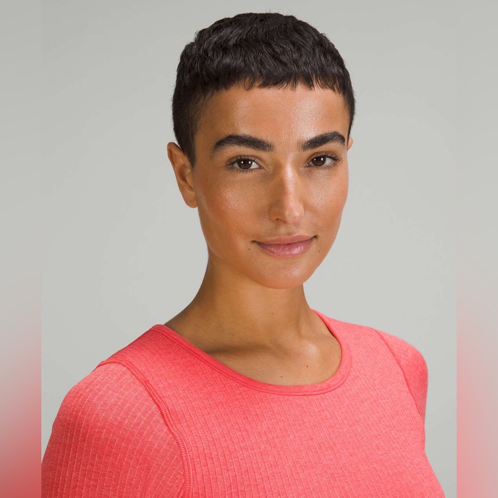 Lululemon Ebb to Street Long Sleeve Shirt in Pale Raseberry - Picture 3 of 11